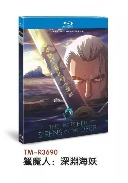 THE WITCHER: SIRENS of The Deep (2025) BD Movie 1-Disc TV Film 1080P
