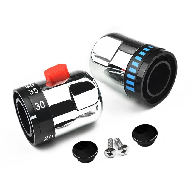 Maniglie termostatiche e on off controllo acqua combo per rubinetti miscelatore doccia bagno nuovo