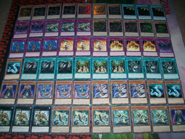 60 Card Reptile Deck Light Dark Remnant Water Lily Ogdoadic ANGU Yu-Gi-Oh!