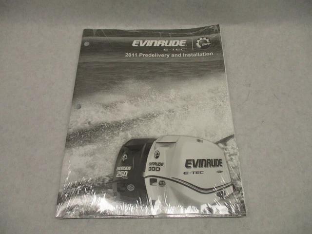 5008506 BRP Evinrude E-Tec Outboard 2011 Predelivery and Installation Guide