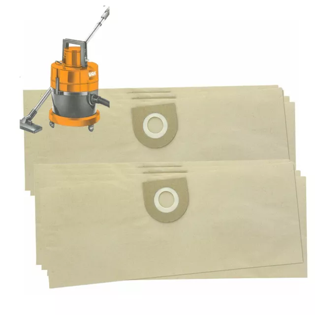 For Vax Vacuum Dust Bags For 121 2000 4000 5000 6000 Series Hoover - 10 Pack