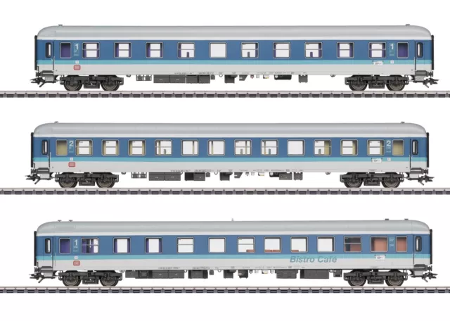 Escala H0 Märklin 43900 Conjunto de Coches Pasajeros Interregio Nuevo Emb. Orig.