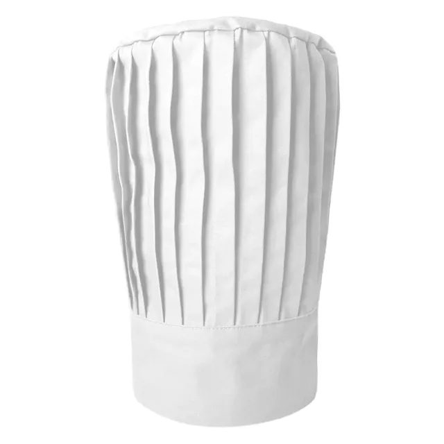 Tall Chef Hat in White