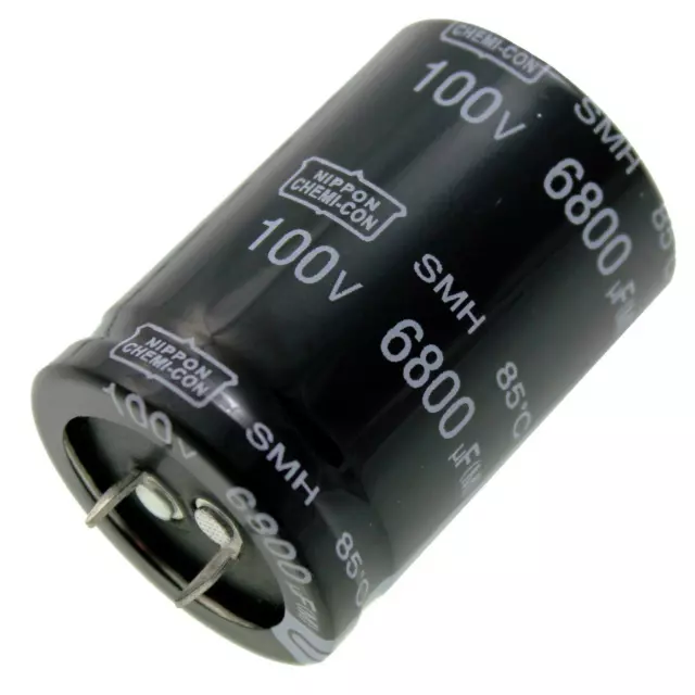 Snap-In Elko Kondensator Radial 6800µF 100V 85°C ESMH101VNN682MA50S d35x50mm 680