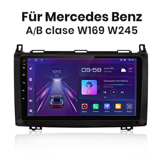 Autoradio 12 GPS Navi DAB Für Mercedes Benz A/B-Klasse W906 Sprinter Vito Viano