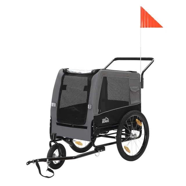 Remolque de viaje Zoomundo para bicicletas perro mascota portabicicletas portaaviones perros