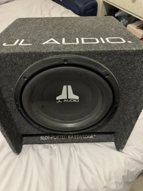 JL Audio 10” Inch Subwoofer Car Audio Sound System Bass Bassbox Box Working