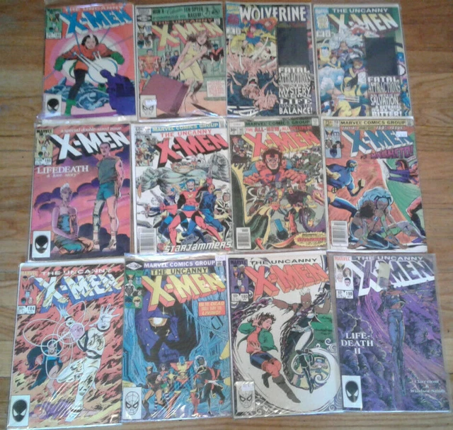 Huge X-Men lot (83) total comics Uncanny X-Men including issue #107 + Annuals