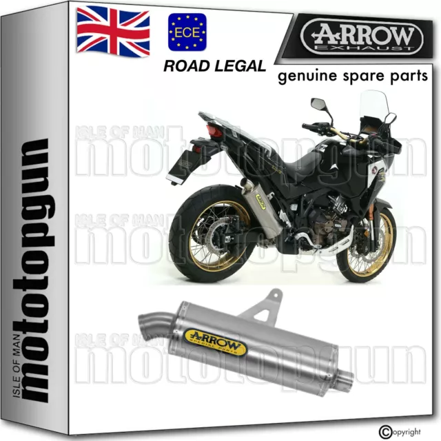 Arrow Hom Exhaust Maxi Race-Tech Titanium Honda Crf 1100 L Africa Twin 2020 20