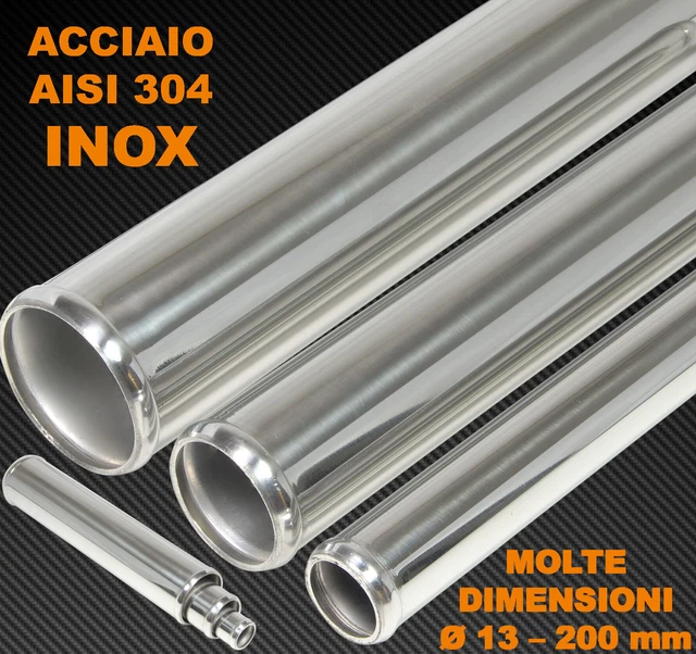 Tubo Acciaio Inox V2A Ø12x1.5mm - Lunghezza 200cm, Superficie Levigata K320 - Foto 8