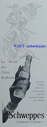 Publicite Schweppes Indian Tonic Le Drink Chien De Chasse Chasseur De 1962 Ad