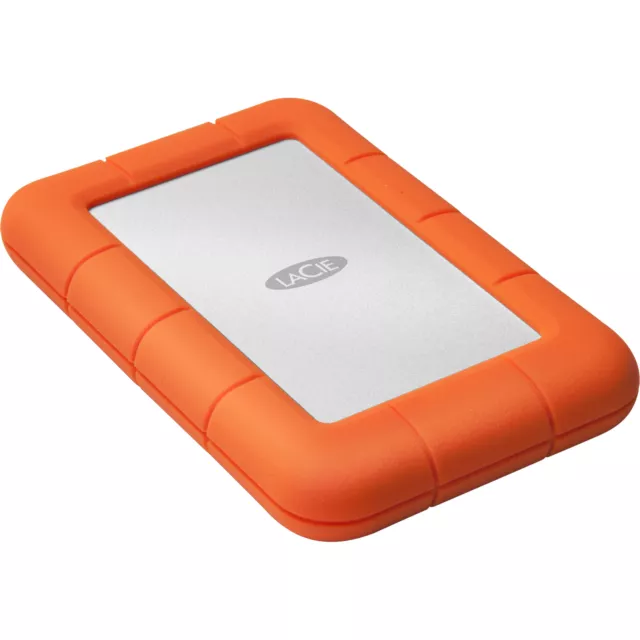 LaCie Rugged Mini 1 TB, Festplatte, silber