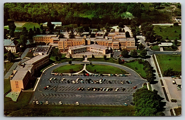 Traverse City Michigan~Aerial View~Munson Medical Center~Hospital~Vintage PC