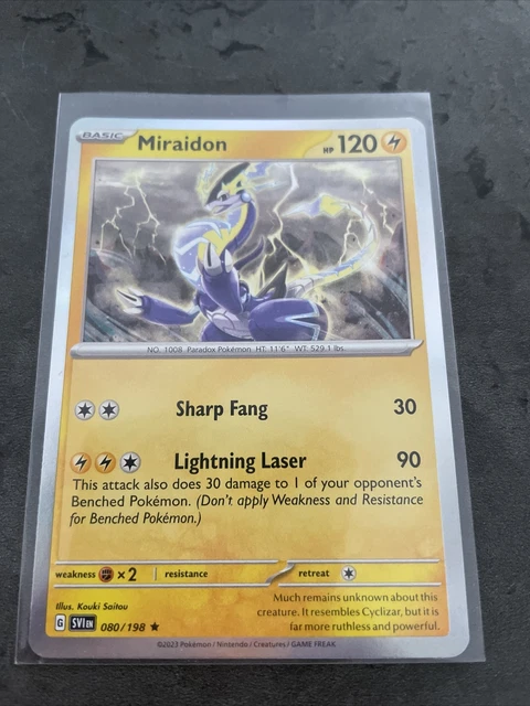 Miraidon-ex (Écarlate et Violet 244) - Poképédia