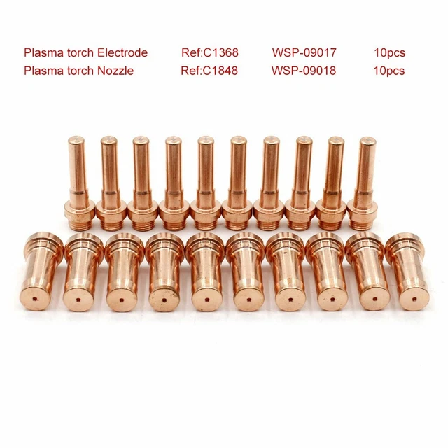 ENHANCED PERFORMANCE FOR Cebora CP91 Plasma Torch C1848 Tip 1 2mm 5070A ...