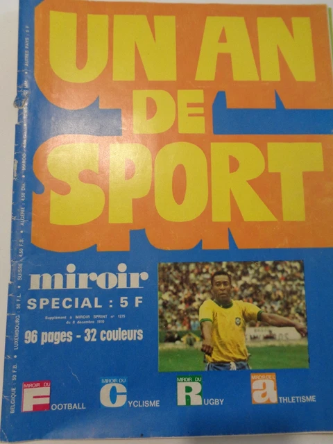 L'Equipe Journal Du 23/12/1977 – Merckx, Ali, Klammer – Édition Originale