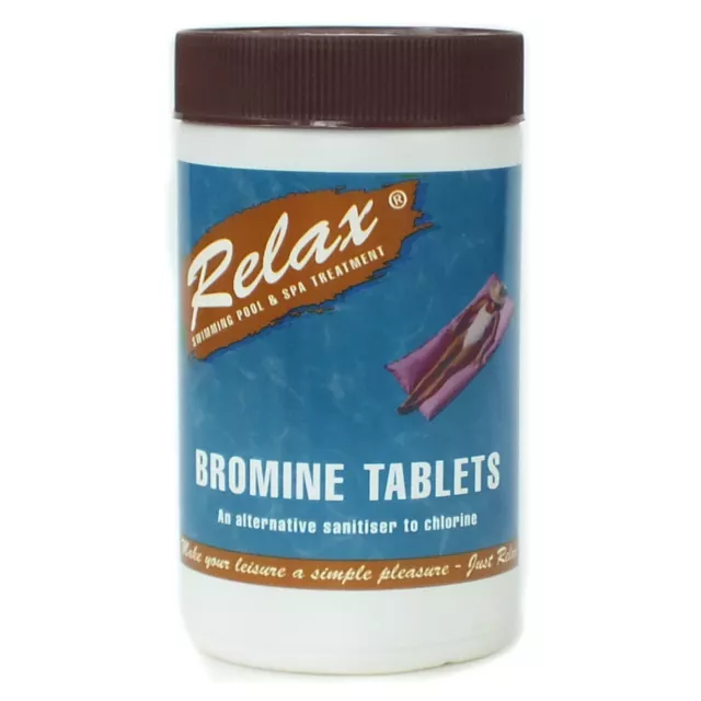 Relax Bromine Tablets Swimming Pool & Spa Chemicals