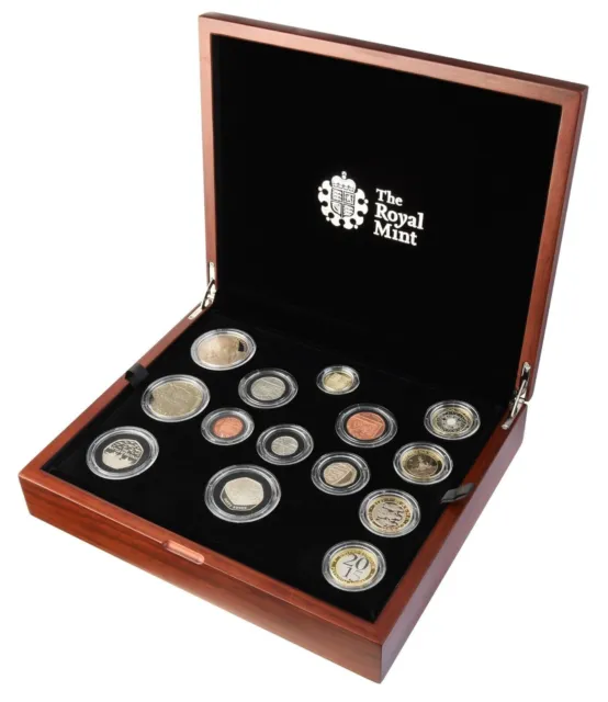 2015 Royal Mint United Kingdom Proof Coin Set - Premium Coin Collection