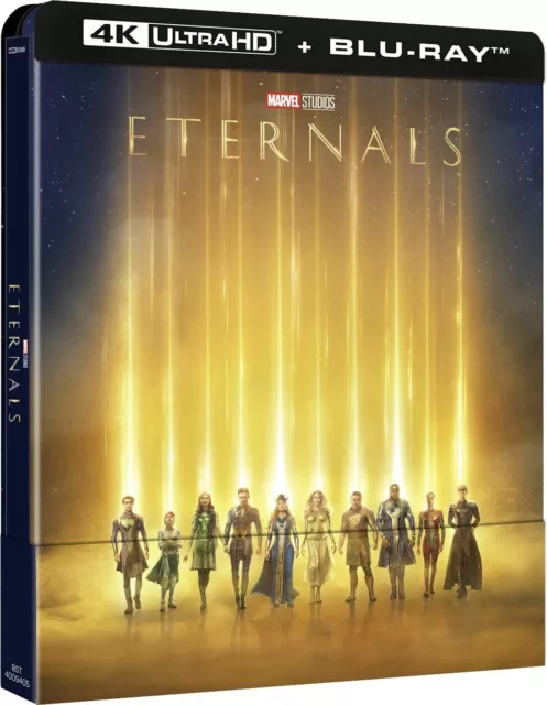 Eternals - Steelbook 4k UHD + Blu-ray [Blu-ray]