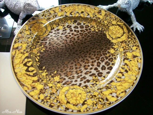 Rosenthal Versace Wild Floralia Teller 22 cm 25 Jahre Versace **NEUWARE & OVP**