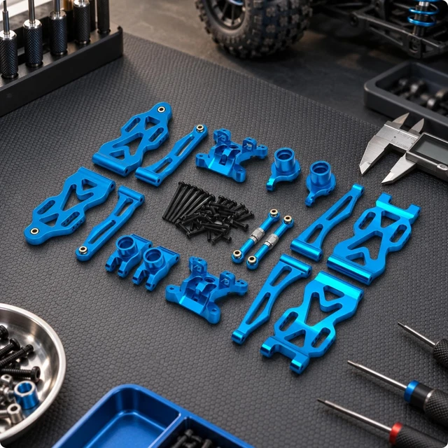 Remote Controlled Ship 1:16 REMOTE CONTROLLED Car Metal Suspension Kit Aluminum RC Car £46.27 ...