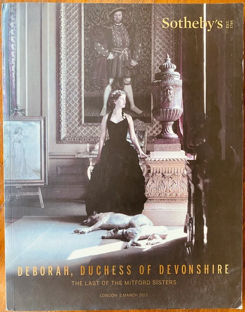 SOTHEBY'S DEBORAH DUCHESS Devonshire The Last Mitford Sisters Auction(01)