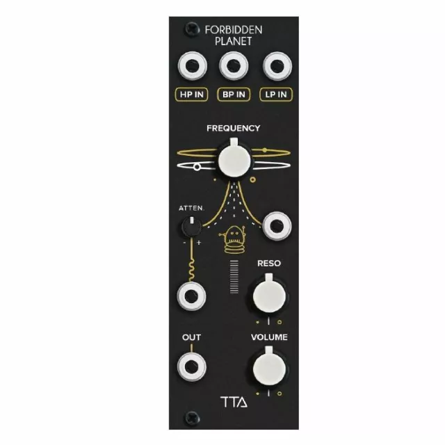 TipTop Audio Forbidden Planet Analogue Filter Module (black)