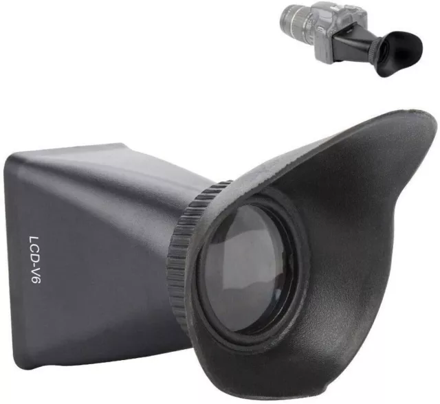 LCD Trouveur de Vue V6 Displaylupe Viseur Oeilleton pour Canon EOS M