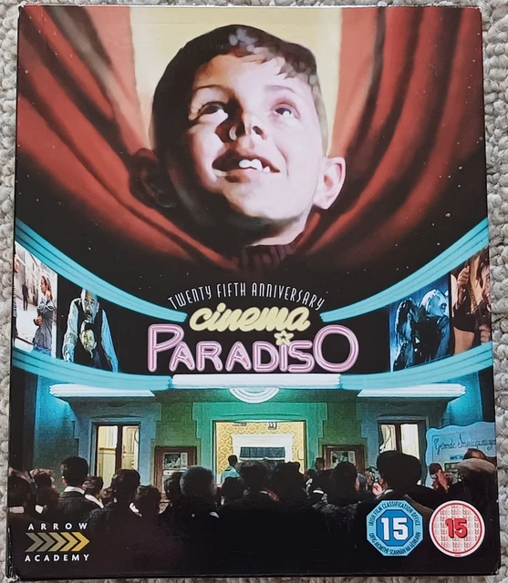 Cinema Paradiso 25Th Anniversary Blu-Ray Arrow Academy 2 Disc Special Edition