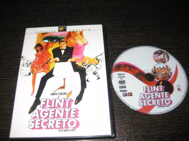 Flint Agent Secret DVD James Corbun Lee J.Cobb Gila Golan