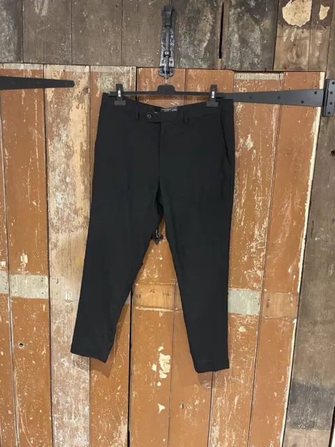 Primark Slim Fit Trousers Pockets Black Men’s Size 36 30S