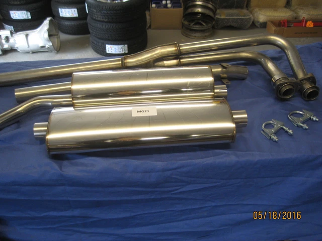 MGB Stainless Steel Exhaust Systems