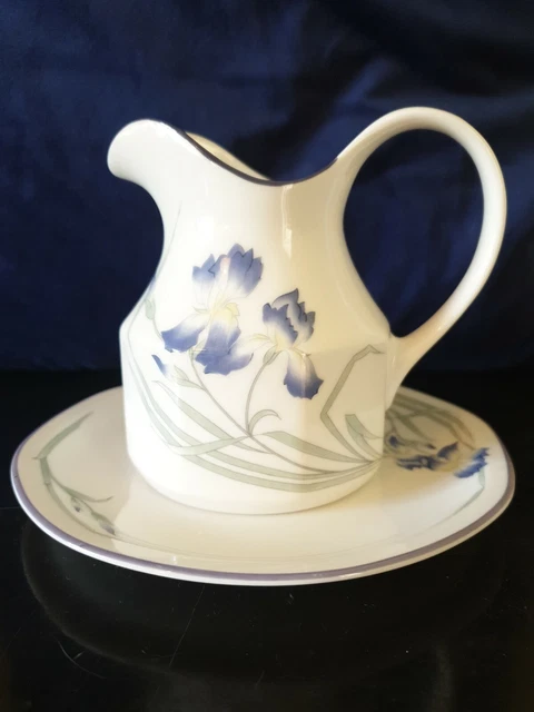 Wonderful Vintage Royal Doulton Minerva Pattern Milk Jug & Side Plate