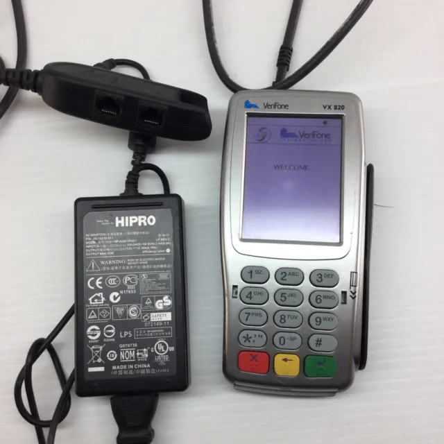 Verifone Vx820 PINpad With USB 9 ft. Cable CBL-282-045-01-A to POS System