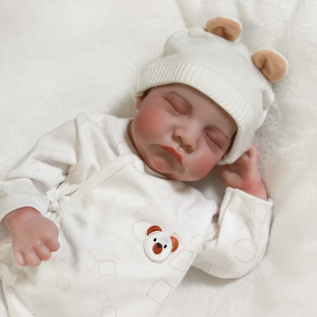 18'' Realistic Reborn Baby Dolls Soft Vinyl Silicone Newborn Doll Kids Xmas Gift 3
