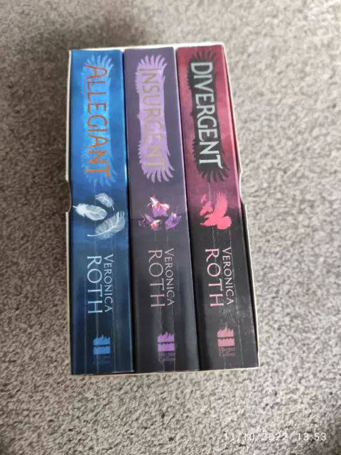 Divergent Series 3 Books Collection Box Set by Veronica Roth Insurgent
