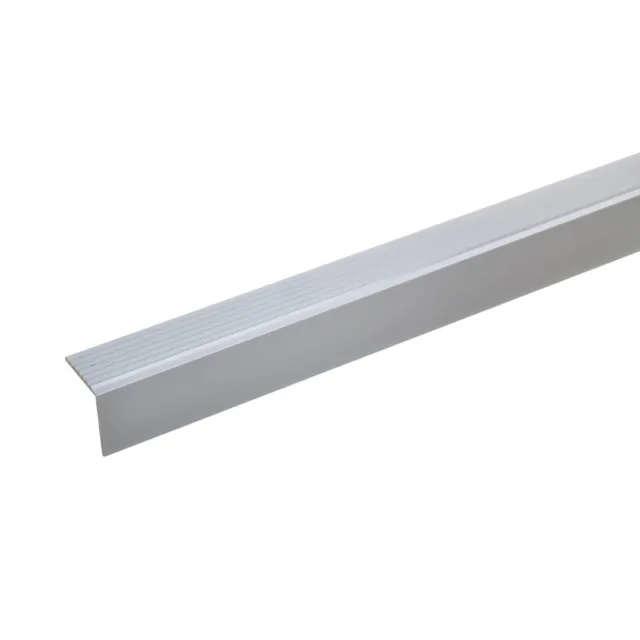 20x20mm Treppenwinkel selbstklebend Stufenkantenprofil Aluminium Treppenkante