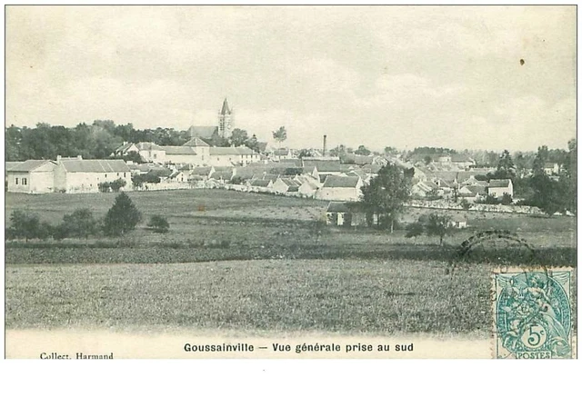 95 . n° 43395 . goussainville . vue generale prise au sud