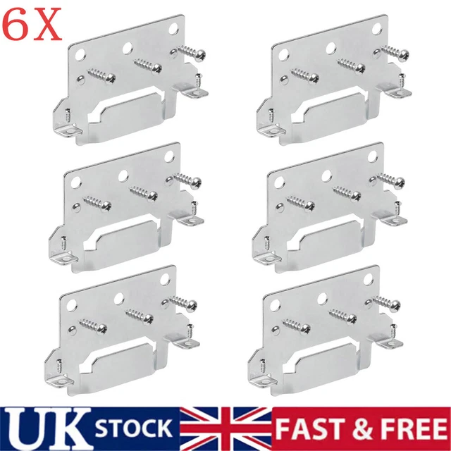IKEA Bed Frame Mounting Plate – Part #116791 – Pack Of 2 – Compatible With Malm, Hemnes, Hopen, Brimnes – NEW USA Shipped