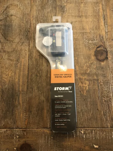 Storm Carbon Fiber Composites Digital Caliper 3C351