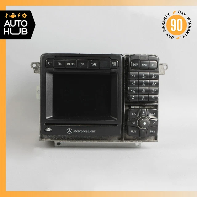 00-02 Mercedes W220 S600 CL500 Navigation Command Comand Head Unit GPS CD OEM