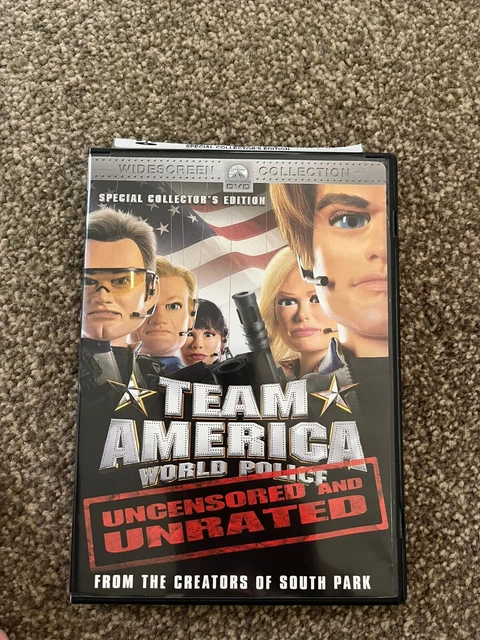 TEAM AMERICA - World Police Uncensored and Unrated (DVD, 2005) £3.00 ...
