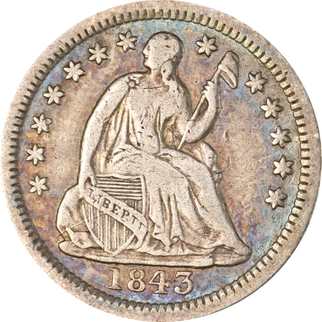 1843-P Seated Liberty Half Dime Great Deals From The Executive Coin Company