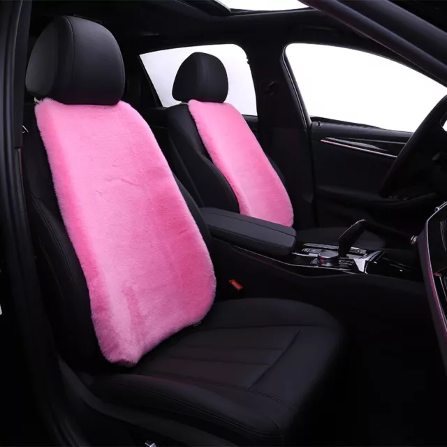 For Audi Auto Car Seat Cover Mat SET Under Thickest Padding Protector Warm Plush 3