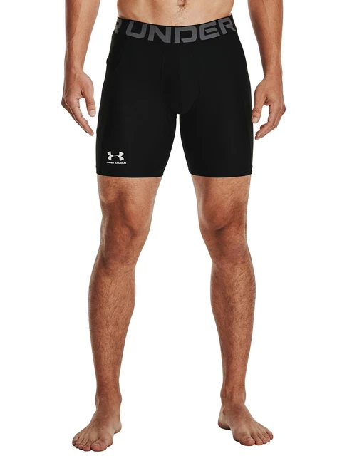 Under Armour Men's HeatGear Compression Shorts, Black