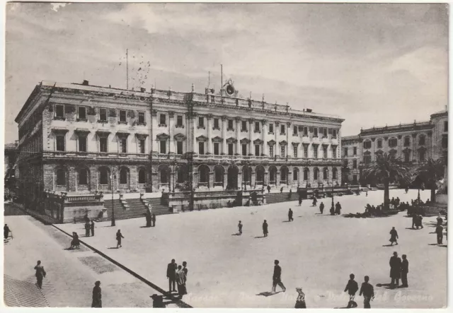 Sassari - Piazza Italia E Palazzo Del Governo - Viagg. 1958 -10325-