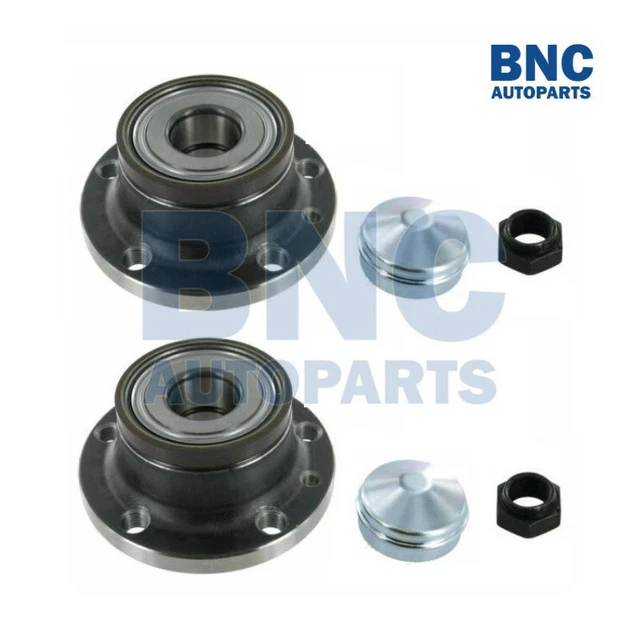 2x Rear Wheel Bearing Hub Assembly For Fiat 500 1.4L 2012-2019 With ABS - 1 Year Warranty