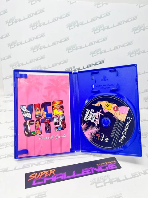 Grand Theft Auto Vice City PS2 PlayStation 2 PAL/UK in scatola con manuale (senza mappa) 3