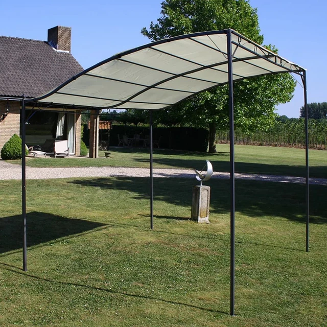 Pavillon Gartenpavillon Zelt Gartenzelt Festzelt Gazebo Sonnenschutz 3x2.5m J4J6