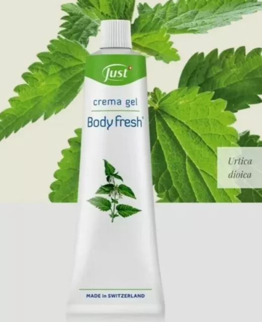 Just Nuova Crema Gel Bodyfresh 100ml - Gambe Stanche, Gonfie E Pesanti